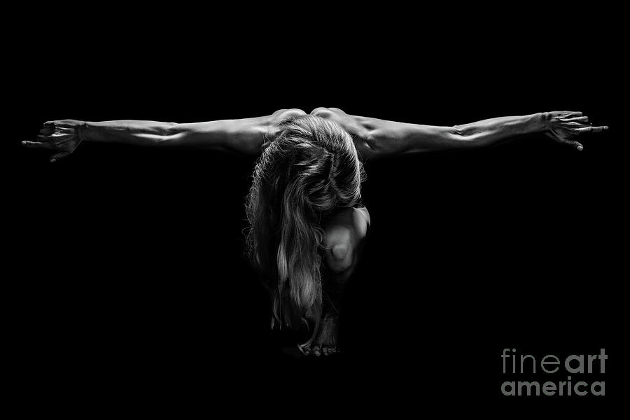 Sports Photograph - Art of a Woman body Builder by Jt PhotoDesign