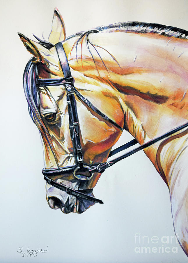 Horse Painting - Art of Dreaming by Suzanne Leonard