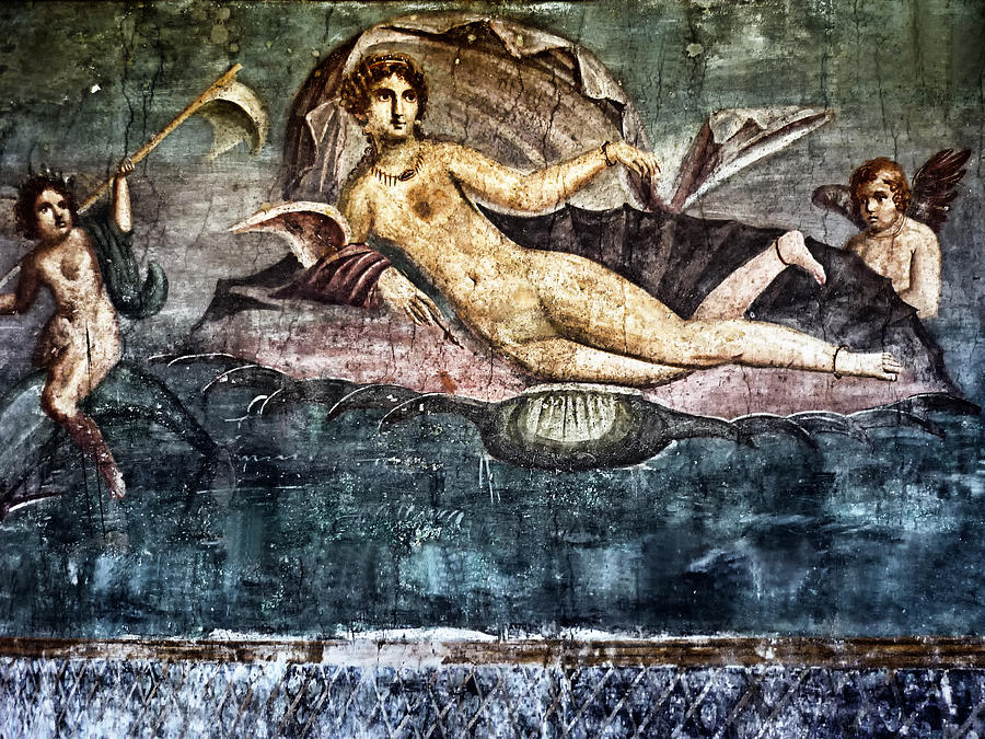 Art of Pompei Painting by Joachim G Pinkawa