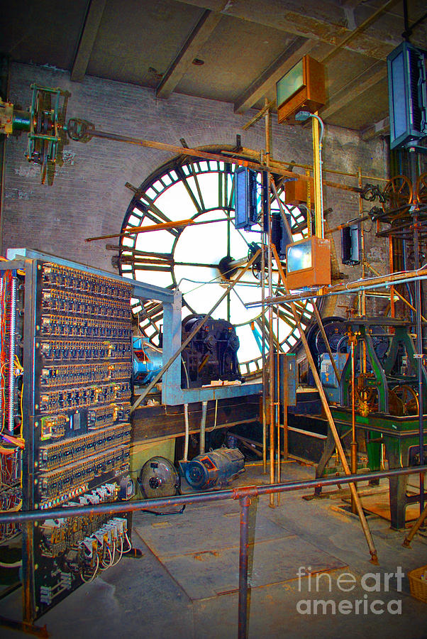 Clock Photograph - Art Of Time by Jost Houk Clock Photograph - Art Of Time by Jost Houk