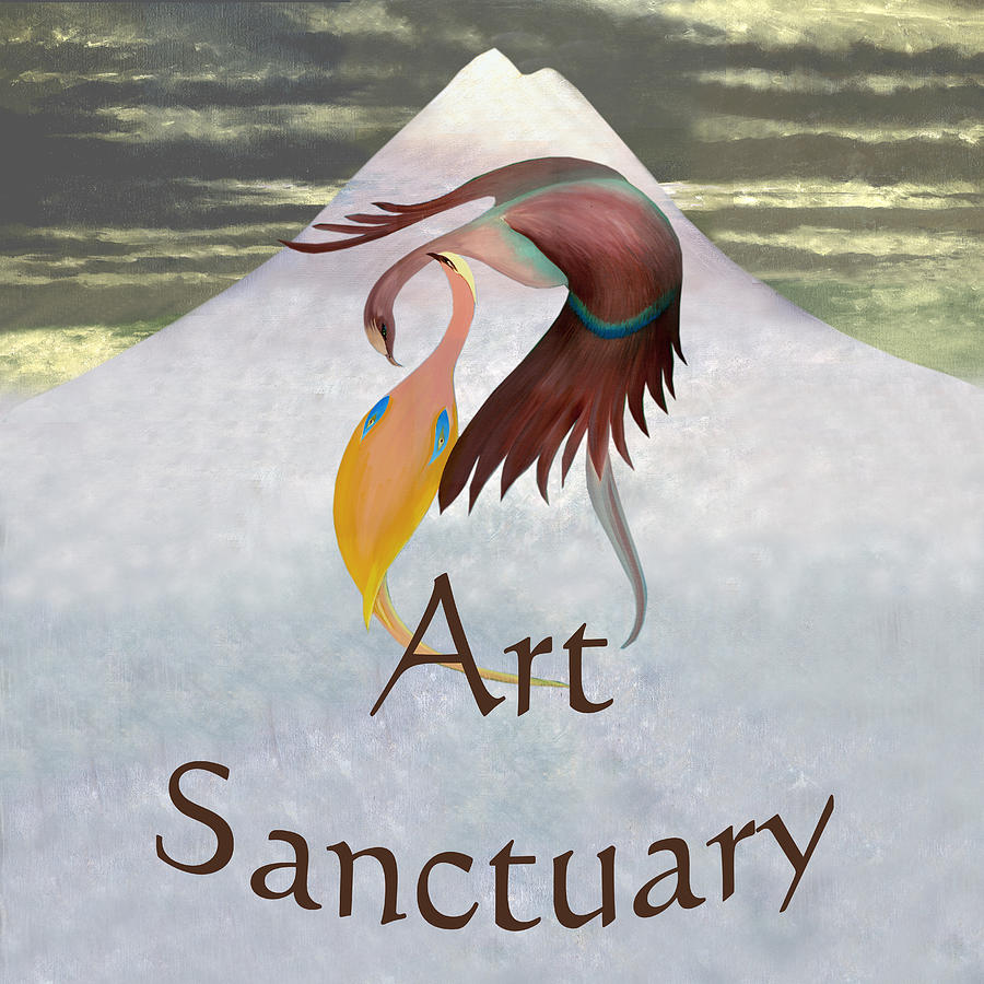 Art Sanctuary Painting by Tone Aanderaa