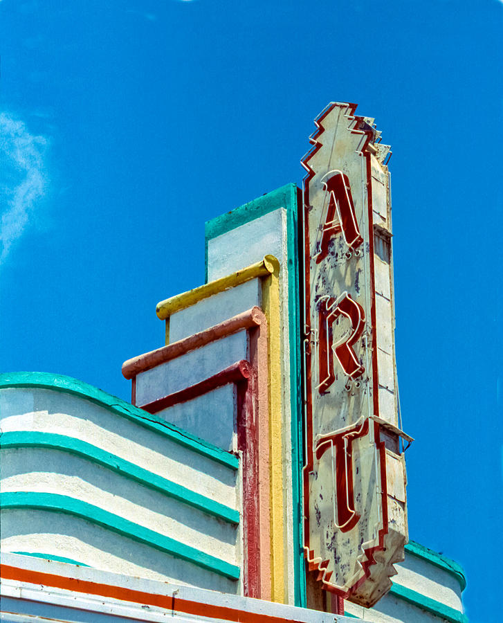 Art Theater--Film Image Photograph by Matthew Bamberg