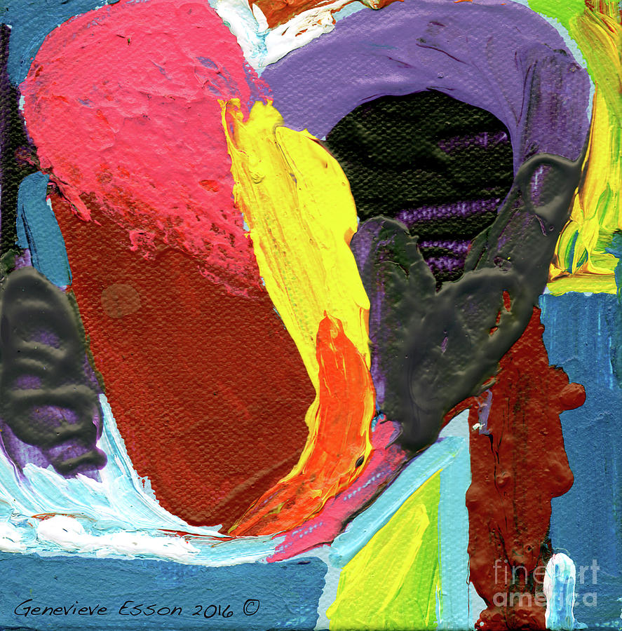 Art With Heart 1 Painting by Genevieve Esson