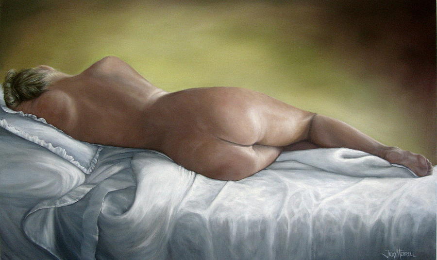 Nude Painting - Artemis by Judy Merrell