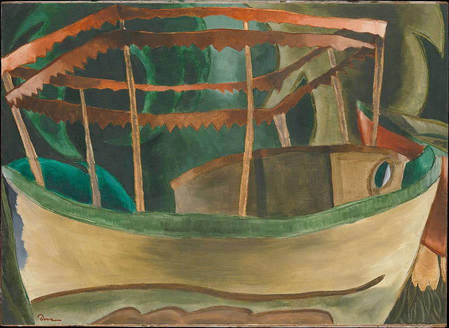 Arthur Dove, 1880-1946, Fishboat Painting