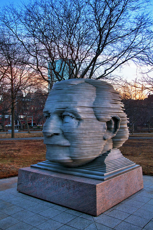 Arthur Fiedler Sculpture - Boston Photograph by Joann Vitali