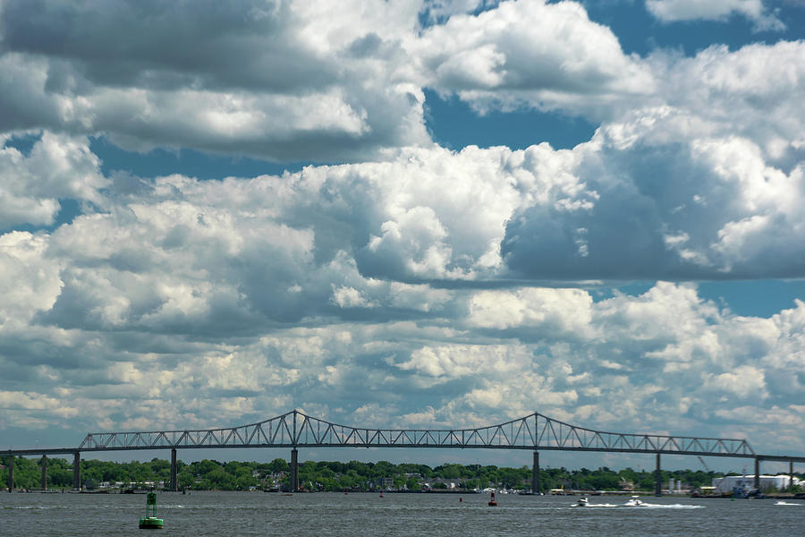 Arthur Kill and Outerbridge Crossing Photograph by Steven Richman
