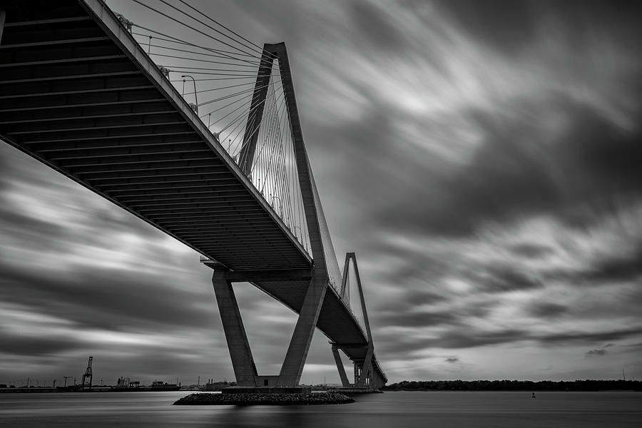 Bridge Photograph - Arthur Ravenel Bridge by Rick Berk