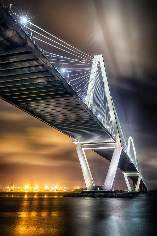 Arthur Ravenel Jr. Bridge Photograph by Alan Raasch