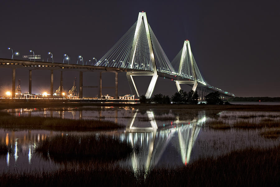 Arthur Ravenel Jr. Bridge Photograph by Ken Barrett