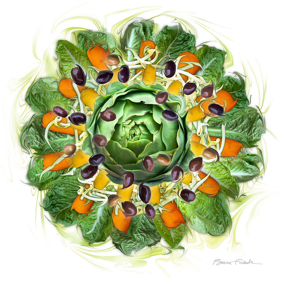 Artichoke Salad Photograph by Bruce Frank