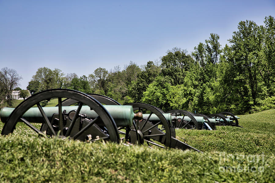 Artillery Champion Hill American Civil War  Photograph by Chuck Kuhn