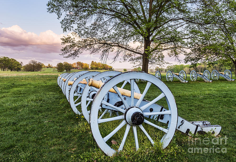 Landmark Photograph - Artillery Park at Valley Forge by John Greim