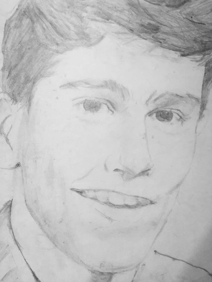 Artist As A Young Man, Version 2 Drawing by Jerry Bridges | Fine Art ...