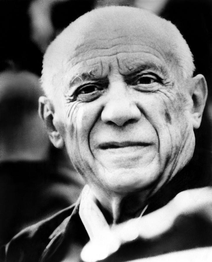 Portrait Photograph - Artist Pablo Picasso. 1971 by Everett