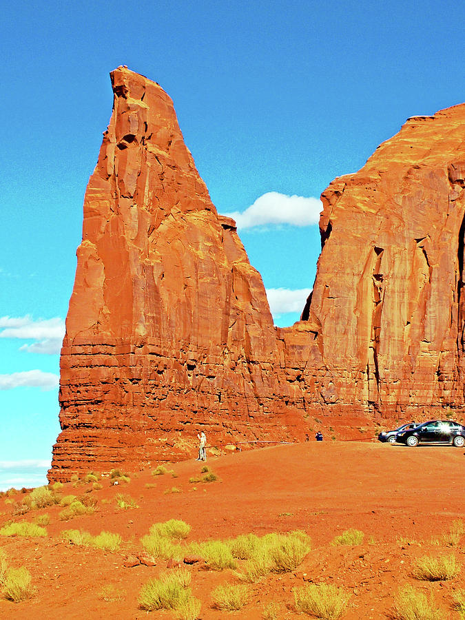 Artist Point in Monument Valley Navajo Tribal Park-Arizona Photograph by Ruth Hager