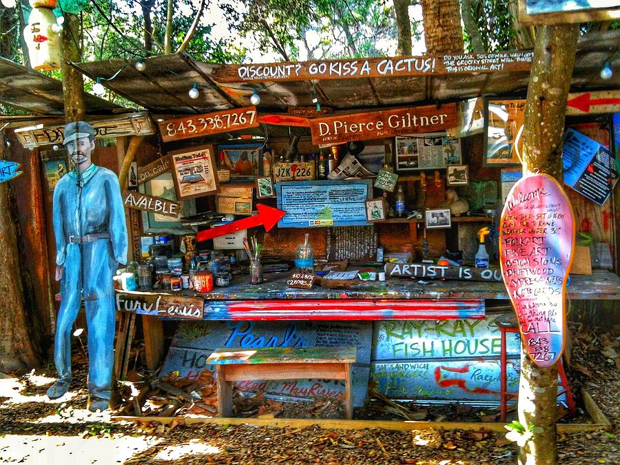 Artist Shop in Bluffton, South Carolina Photograph by Patricia Greer