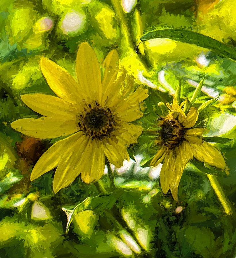 Artistic Yellow and green tones Photograph by Leif Sohlman