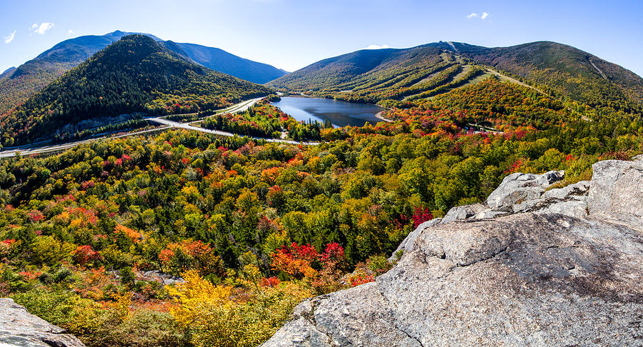Artists Bluff, Franconia Notch Photograph by Robert Clifford