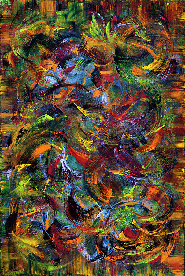 Artist Painting - Artists Challenge by Lily Nava-Nicholson Artist Painting - Artists Challenge by Lily Nava-Nicholson