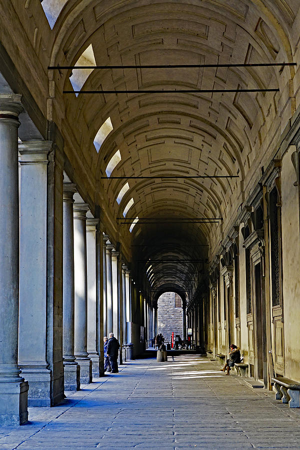Artistic Architecture In Florence Italy #5 Photograph by Rick Rosenshein