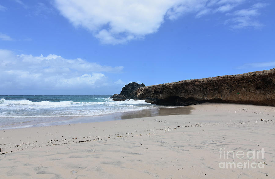 Arubas Secluded Andicuri Beach on the East Coast Photograph by DejaVu Designs