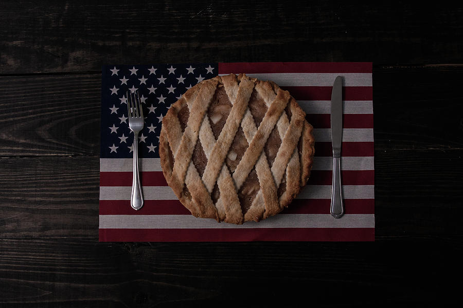 Independence Day Photograph - As American As Dessert by Eugene Campbell