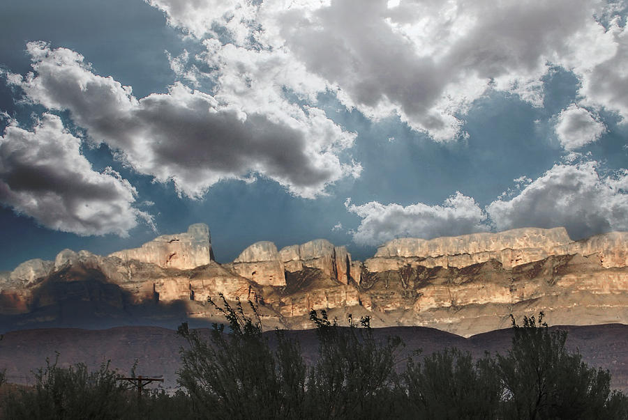 As Night Falls in Big Bend Photograph by Judy Hall-Folde
