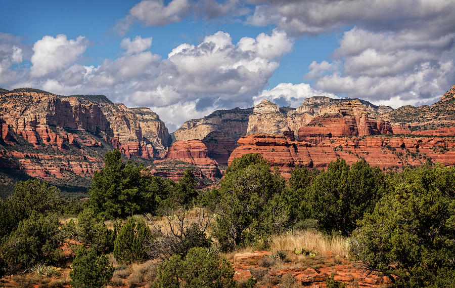 As The Clouds Pass on by in Sedona  Photograph by Saija Lehtonen