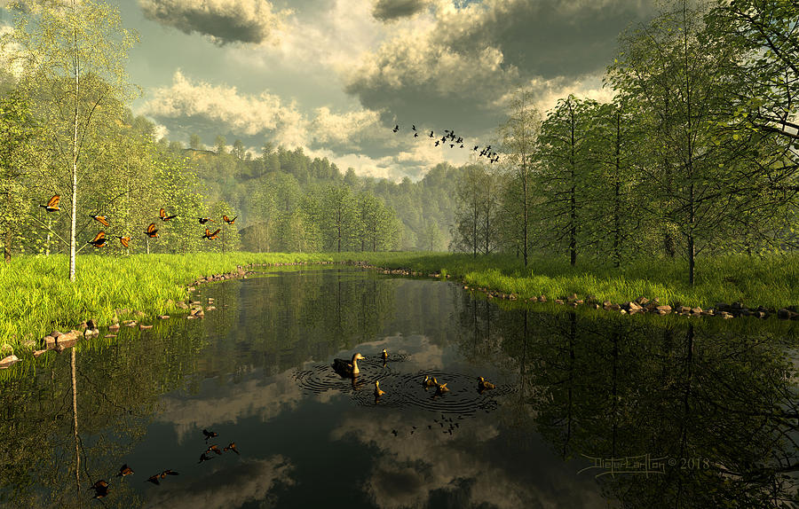 As The River Flows by Dieter Carlton As The River Flows by Dieter Carlton