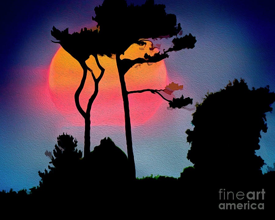 As The Sun Sets Digital Art by Edmund Nagele FRPS