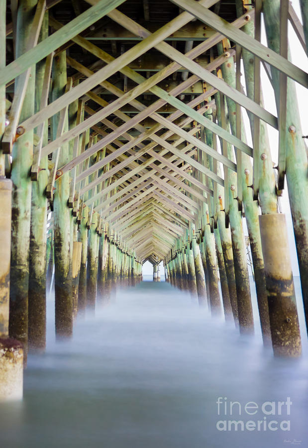 Beach Photograph - As The Water Fades by Jennifer White