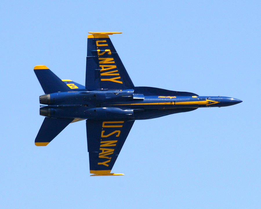 AS32 Blue Angels Photograph by James D Waller