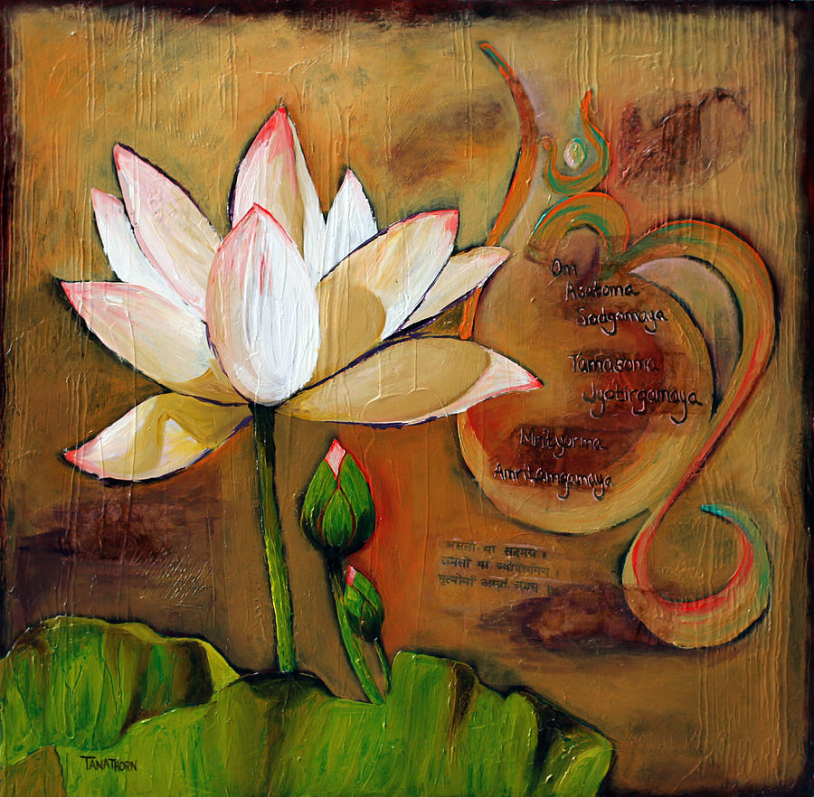 Mantra Painting - Asatoma by Amy Tanathorn