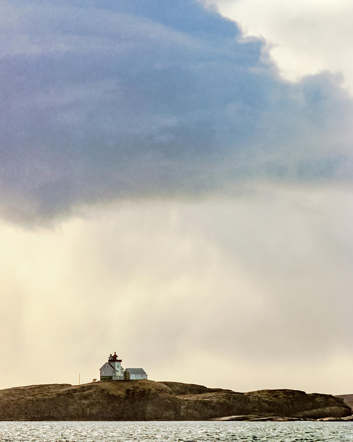 Asenvagoy Lighthouse Norway Photograph by Adam Rainoff