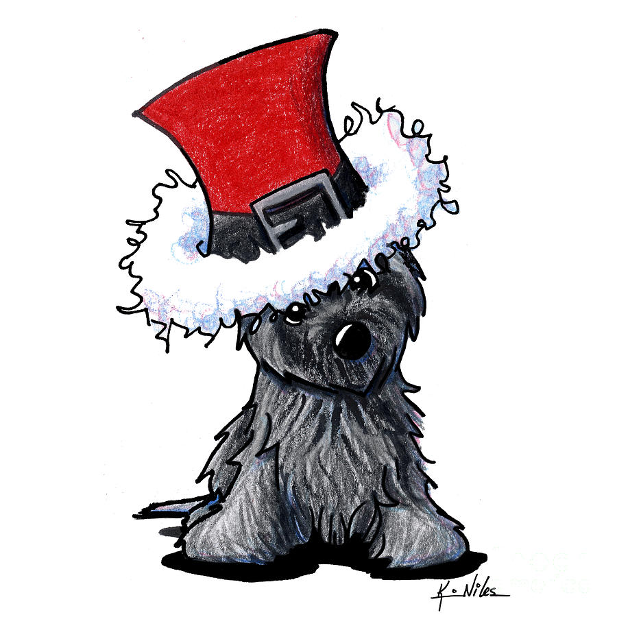 Ash Cairn Terrier Drawing by Kim Niles aka KiniArt