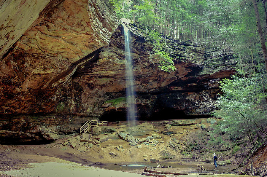Ash Cave - Hocking Hills, Ohio Photograph by Jack R Perry