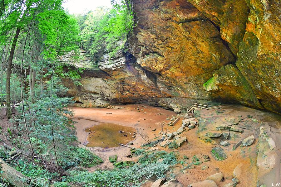 Ash Cave Hocking Hills Ohio Photograph by Lisa Wooten
