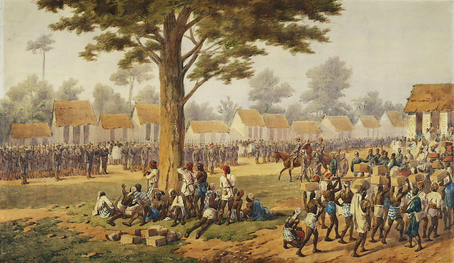 Ashanti Campaign Painting by Orlando Norie