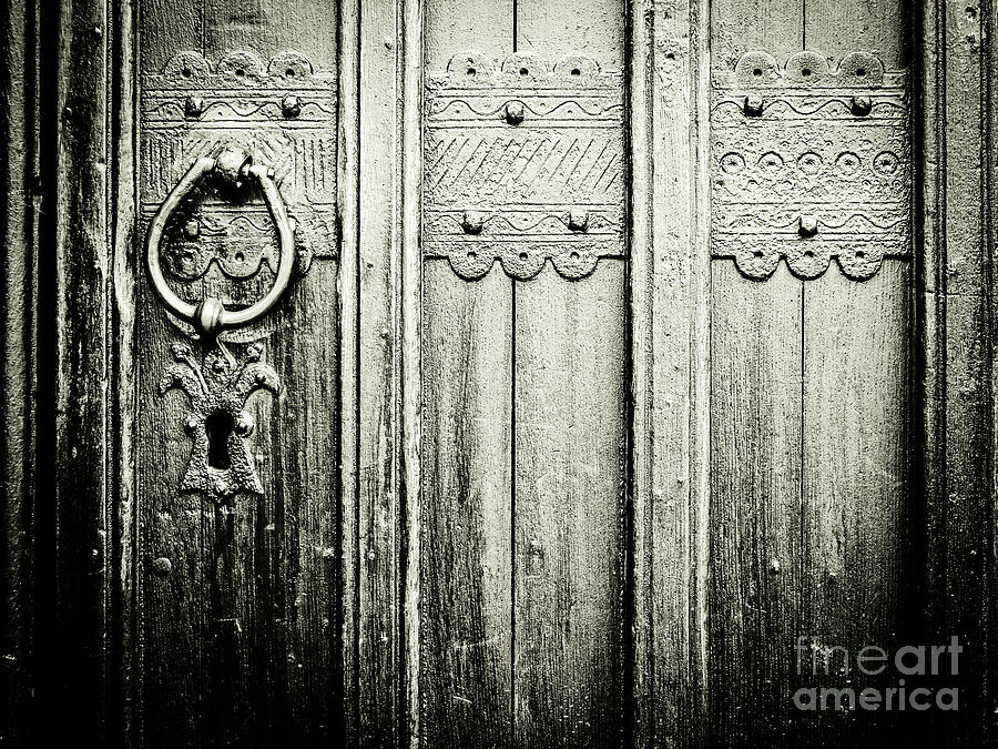 Ashby-de-la-Zouch Church Door Photograph by Lexa Harpell