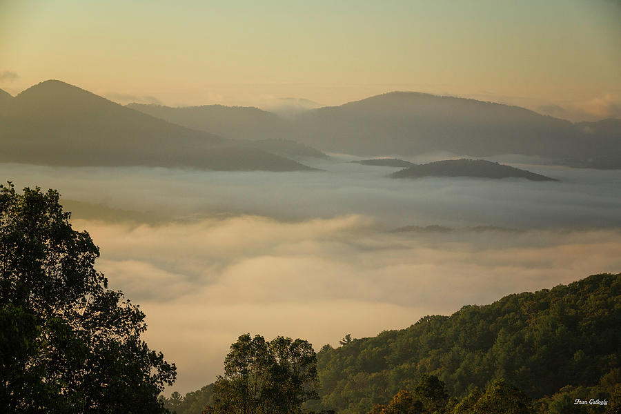 Asheville in Clouds Photograph by Fran Gallogly