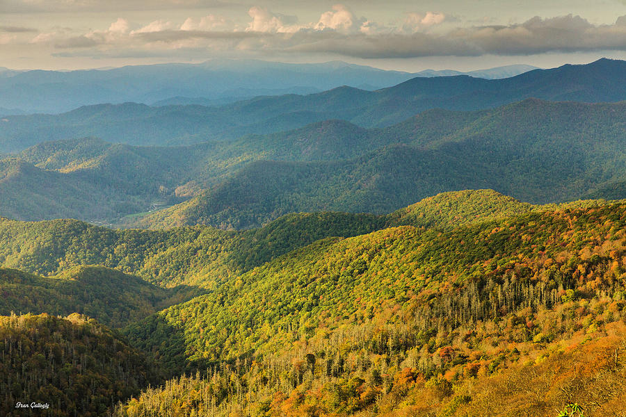 Asheville Mountains Photograph by Fran Gallogly