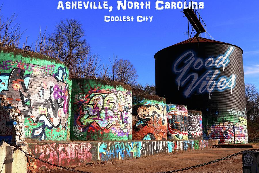 Asheville North Carolina Coolest City Photograph by Carol Montoya