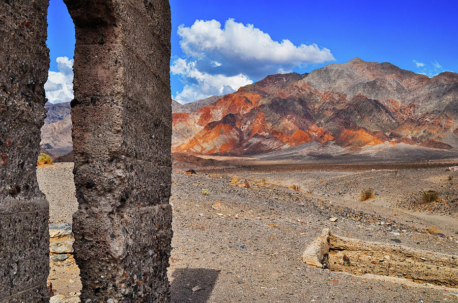 Ashford Mill Ruins Death Valley Photograph by Kyle Hanson