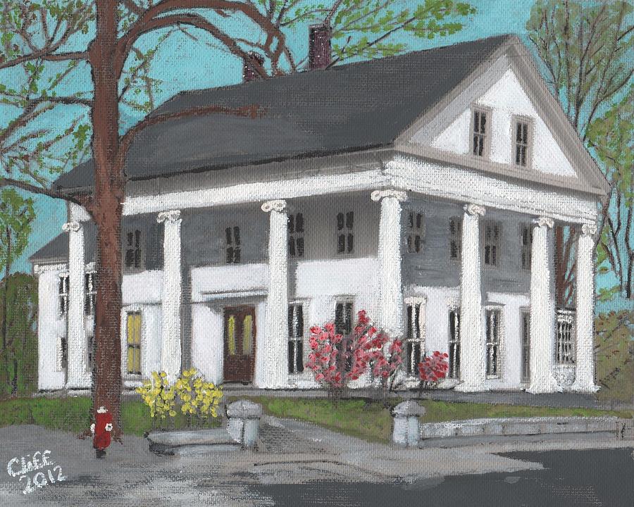 Ashland Community Building Painting by Cliff Wilson