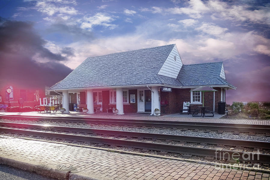 Ashland Train Station Photograph by Melissa Messick
