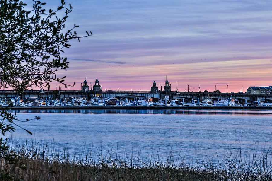 Ashley River Bridge Charleston Sc Photograph By Donnie Whitaker