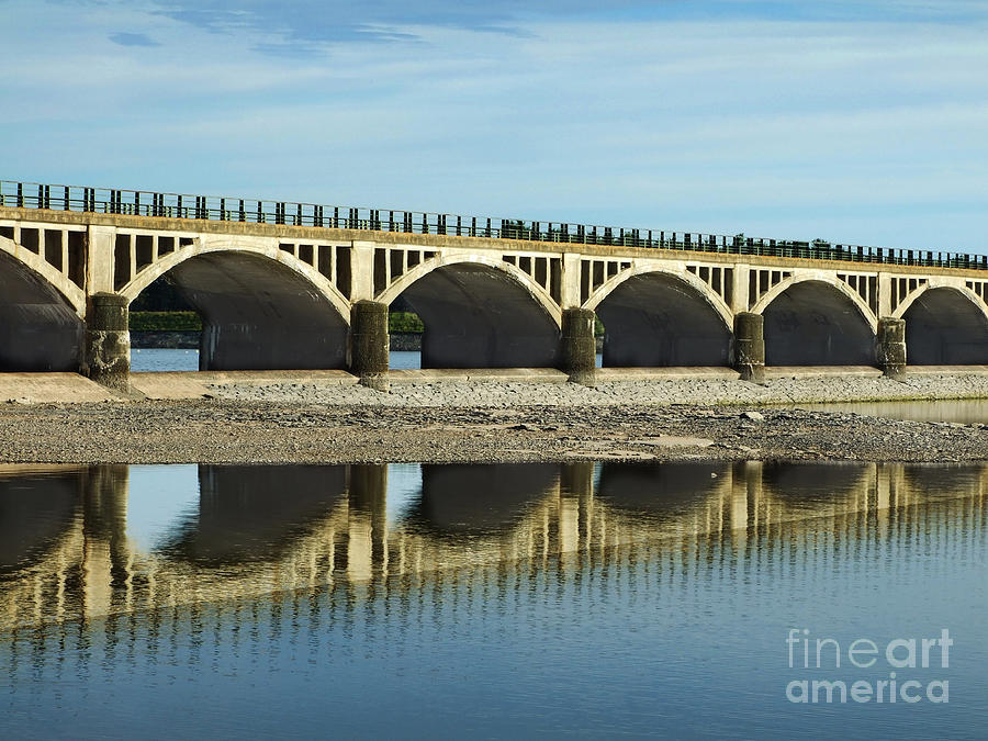 Ashokan Reservoir Bridge Photograph Photograph by Kristen Fox