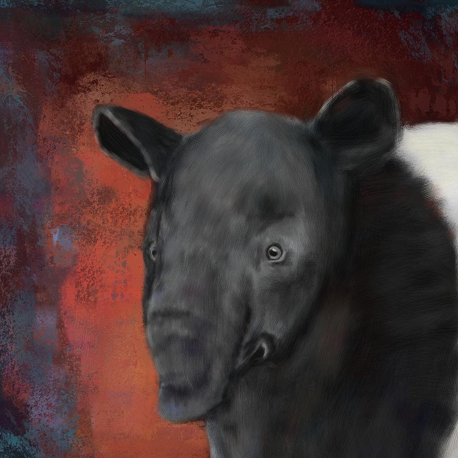 Asian Tapir Painting