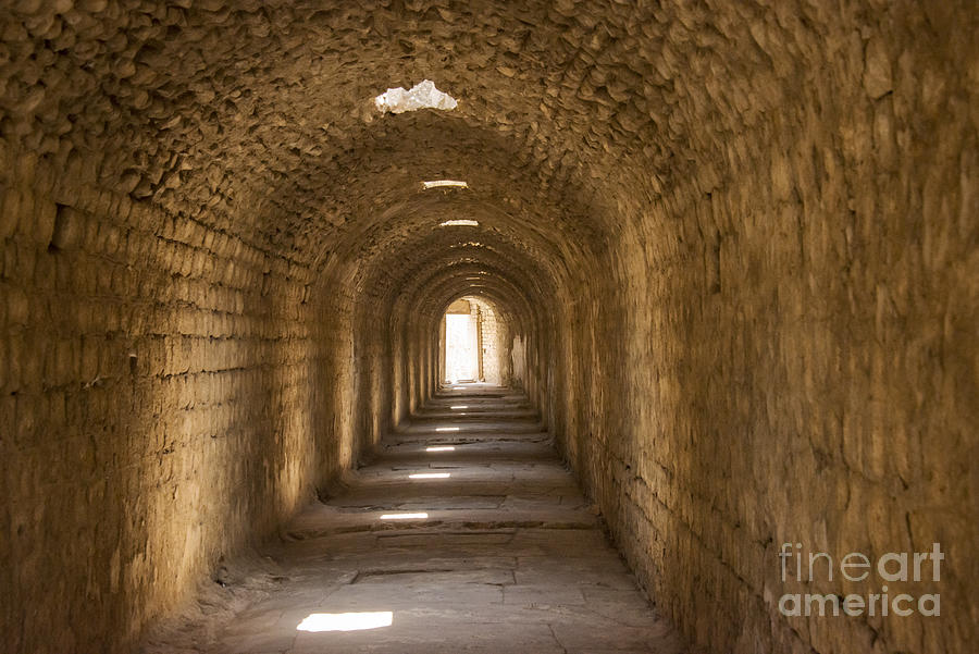 Asklepios Temple Passageway Photograph by Bob Phillips